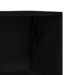 vidaXL Knižnica, čierny dub, 66x30x130 cm, imitácia dreva – Obrázok 9