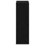 vidaXL Knižnica, čierny dub, 50x25x80 cm, imitácia dreva – Obrázok 6