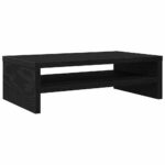 vidaXL Stojan na monitor, čierny dub, 42x24x13 cm, umelé drevo – Obrázok 2