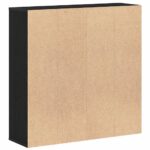 vidaXL Knižnica čierny dub 98x29x97,5 cm, umelé drevo – Obrázok 8