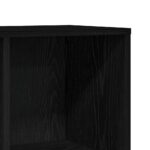 vidaXL Knižnica čierny dub 98x29x97,5 cm, umelé drevo – Obrázok 9