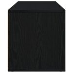 vidaXL TV skrinka, čierny dub, 120x34x37 cm, umelé drevo – Obrázok 7