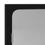 vidaXL Kúpeľňové zrkadlo, čierny dub, 40x10,5x37 cm, imitácia dreva – Obrázok 8