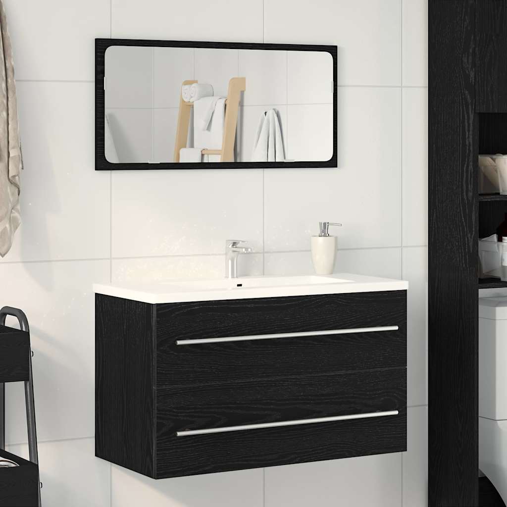 862535_1.jpg vidaXL Skrinka pod umývadlo, čierny dub, 80x38,5x48 cm, umelé drevo – Obrázok 1