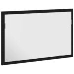 vidaXL Kúpeľňové zrkadlo s LED svetlami, čierny dub 60x8,5x37 cm – Obrázok 5