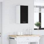 vidaXL Závesná skrinka, čierny dub 30x31x60 cm, umelé drevo – Obrázok 3