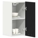 vidaXL Závesná skrinka, čierny dub 30x31x60 cm, umelé drevo – Obrázok 4