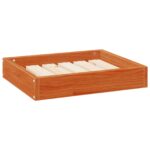vidaXL Psia postel' Včelí hnedý 51,5 x 44 x 9 cm – Obrázok 2