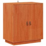 vidaXL Servírovacia skriňa Vosková Hnedá 65,5 x 40 x 75 cm – Obrázok 2