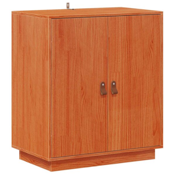 vidaXL Servírovacia skriňa Vosková Hnedá 65,5 x 40 x 75 cm – Obrázok 2