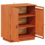 vidaXL Servírovacia skriňa Vosková Hnedá 65,5 x 40 x 75 cm – Obrázok 5
