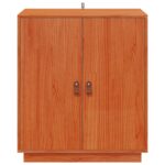 vidaXL Servírovacia skriňa Vosková Hnedá 65,5 x 40 x 75 cm – Obrázok 6
