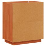 vidaXL Servírovacia skriňa Vosková Hnedá 65,5 x 40 x 75 cm – Obrázok 8