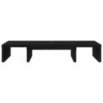 vidaXL Nastaviteľný stojan na monitor, čierny dub, 60x24x10,5 cm, umelé drevo – Obrázok 5