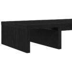 vidaXL Nastaviteľný stojan na monitor, čierny dub, 60x24x10,5 cm, umelé drevo – Obrázok 9