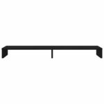 vidaXL Stojan na monitor, čierny dub, 100x27x10 cm, umelé drevo – Obrázok 5