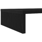 vidaXL Stojan na monitor, čierny dub, 100x27x10 cm, umelé drevo – Obrázok 8