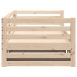 vidaXL Denná posteľ s výsuvným lôžkom bez matraca 80x200 cm – Obrázok 6