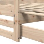 vidaXL Denná posteľ s výsuvným lôžkom bez matraca 80x200 cm – Obrázok 8
