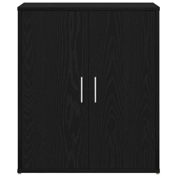 vidaXL Komoda, čierny dub, 60x31x70 cm, imitácia dreva – Obrázok 6
