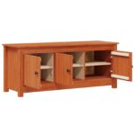vidaXL Skriňa na topánky Vosková Hnedá 110 x 38 x 45,5 cm – Obrázok 6