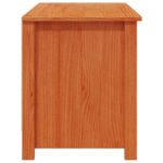 vidaXL Skriňa na topánky Vosková Hnedá 110 x 38 x 45,5 cm – Obrázok 8