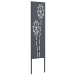 vidaXL Záhradná clona na súkromie Rezací Antracit 32 x 140 cm – Obrázok 4