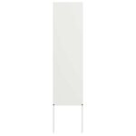 vidaXL Záhradná clona na súkromie Rezací Biela 32 x 140 cm – Obrázok 2