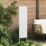 vidaXL Záhradná clona na súkromie Rezací Biela 32 x 140 cm – Obrázok 3