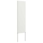 vidaXL Záhradná clona na súkromie Rezací Biela 32 x 140 cm – Obrázok 4