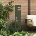 vidaXL Záhradná clona na súkromie Rezací Olivovo zelená 32 x 140 cm – Obrázok 3