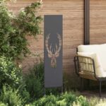vidaXL Záhradná clona na súkromie Antracit 32 x 140 cm – Obrázok 3
