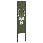 vidaXL Záhradná clona na súkromie Olivovo zelená 32 x 140 cm – Obrázok 5