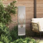 vidaXL Záhradná clona na súkromie Strieborná 32 x 140 cm – Obrázok 3