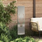 vidaXL Záhradná clona na súkromie Strieborná 32 x 140 cm – Obrázok 3