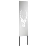 vidaXL Záhradná clona na súkromie Strieborná 32 x 140 cm – Obrázok 4