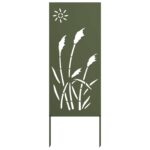 vidaXL Záhradná clona na súkromie Rezací Olivovo zelená 50 x 140 cm – Obrázok 2