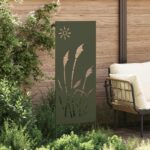 vidaXL Záhradná clona na súkromie Rezací Olivovo zelená 50 x 140 cm – Obrázok 3