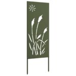 vidaXL Záhradná clona na súkromie Rezací Olivovo zelená 50 x 140 cm – Obrázok 4