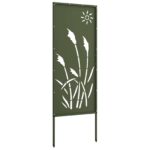 vidaXL Záhradná clona na súkromie Rezací Olivovo zelená 50 x 140 cm – Obrázok 5