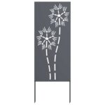 vidaXL Záhradná clona na súkromie Rezací Antracit 50 x 140 cm – Obrázok 2