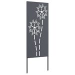vidaXL Záhradná clona na súkromie Rezací Antracit 50 x 140 cm – Obrázok 4