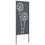 vidaXL Záhradná clona na súkromie Rezací Antracit 50 x 140 cm – Obrázok 5
