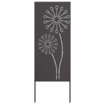 vidaXL Záhradná clona na súkromie Rezací Čierna 50 x 140 cm – Obrázok 2