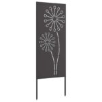 vidaXL Záhradná clona na súkromie Rezací Čierna 50 x 140 cm – Obrázok 4