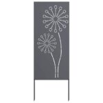 vidaXL Záhradná clona na súkromie Rezací Antracit 50 x 140 cm – Obrázok 2