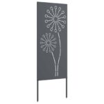 vidaXL Záhradná clona na súkromie Rezací Antracit 50 x 140 cm – Obrázok 4