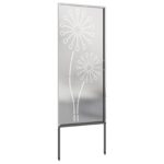 vidaXL Záhradná clona na súkromie Rezací Strieborná 50 x 140 cm – Obrázok 5
