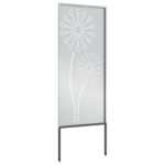 vidaXL Záhradná clona na súkromie Rezací Strieborná 50 x 140 cm – Obrázok 5
