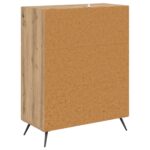 vidaXL Příborník Remeselný Dub 69,5 x 34 x 90 cm Konštruované drevo – Obrázok 8